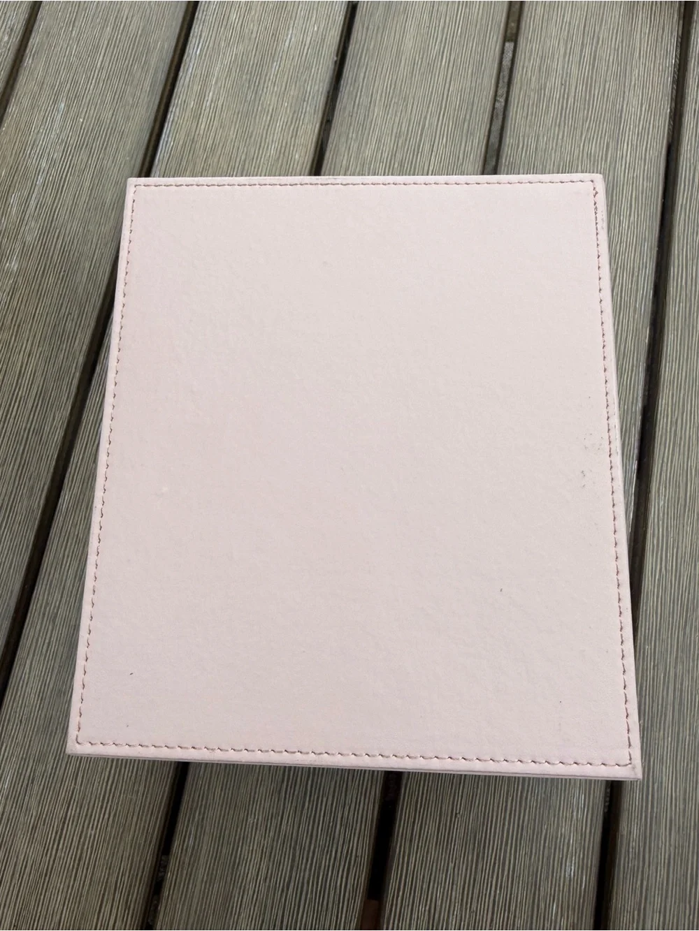 Enthralite Blush Pink Jewelry Box Organizer With Mirror Lock & Key New
